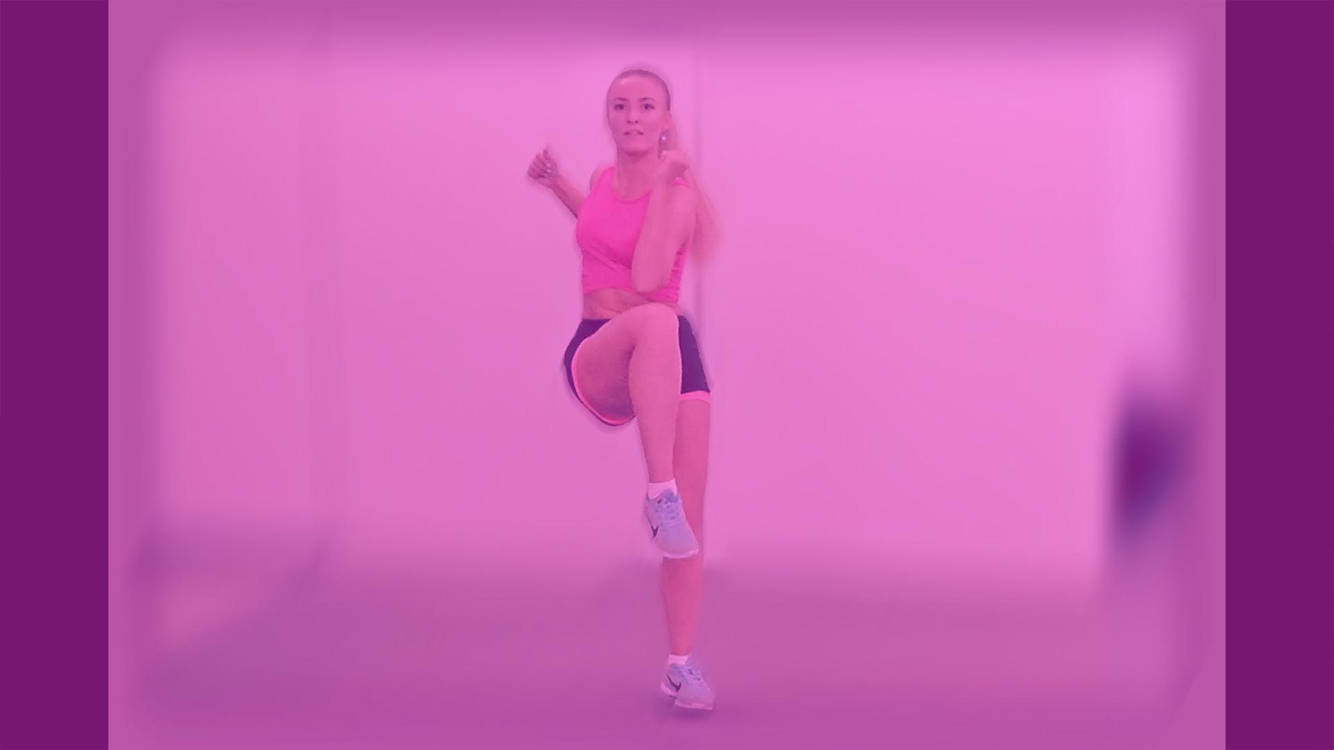 АЭРОБИКА для занятия дома под ритмичную музыку